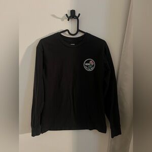Vans Classic Black Crew Neck Tee